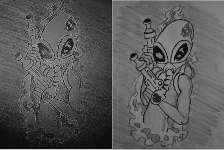 Alien masque a gaz 
